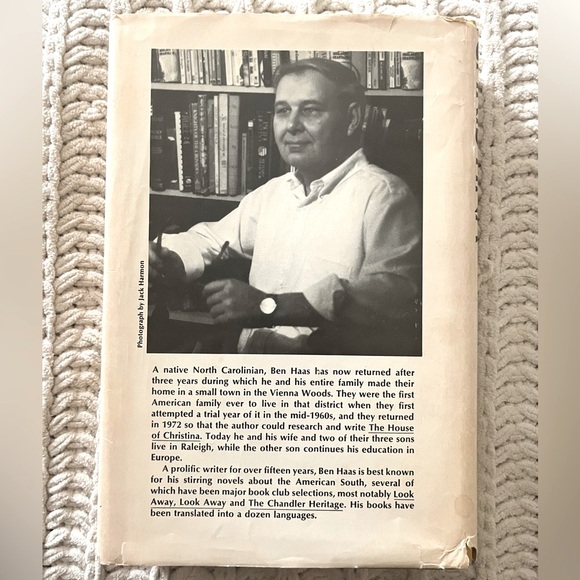 🏰The House of Christina by author Ben Haas True Crime Fiction Novel Hardback🏰 - Picture 2 of 12